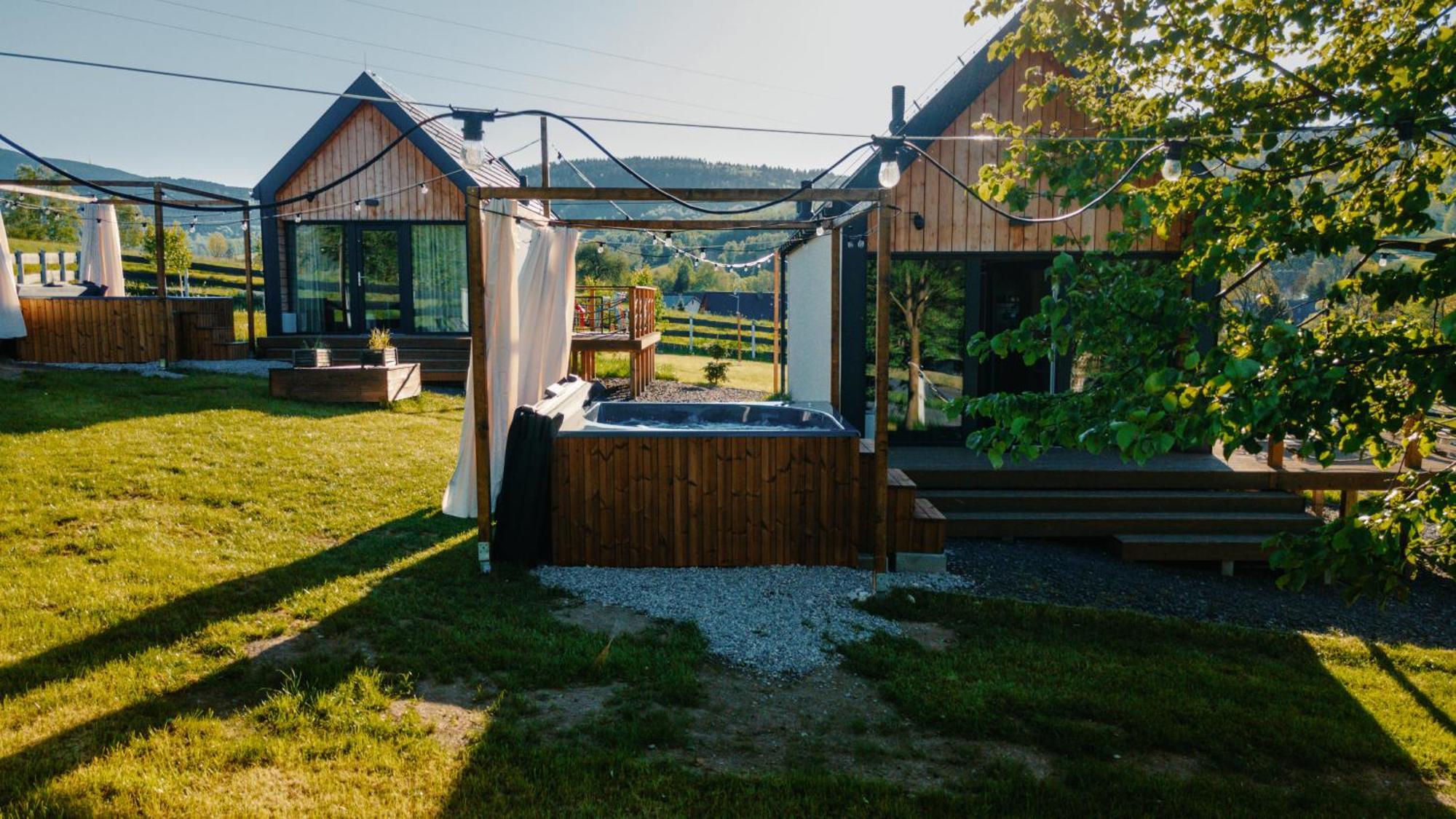 Sarnia Laka Domek 1 Z Prywatnym Jacuzzi Stronie Slaskie Exterior photo